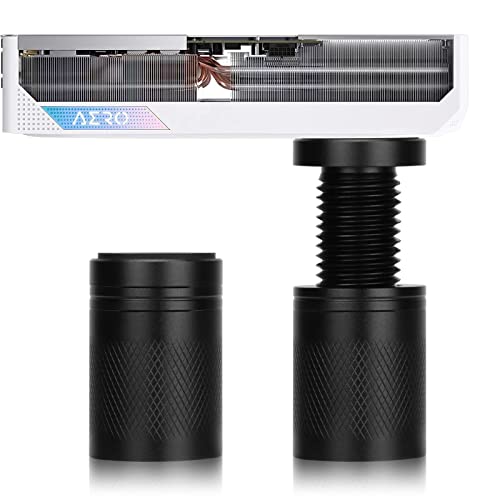 Grafikkarten-GPU-Unterstützungshalterung, robuste GPU-Grafikkartenständer, GPU Sag-Halterung, Grafikkarten-Halterung, Anti-Sag GPU-Halterung, Mini-GPU-Halterung, 5.1–8 cm, verstellbar von Jeymei