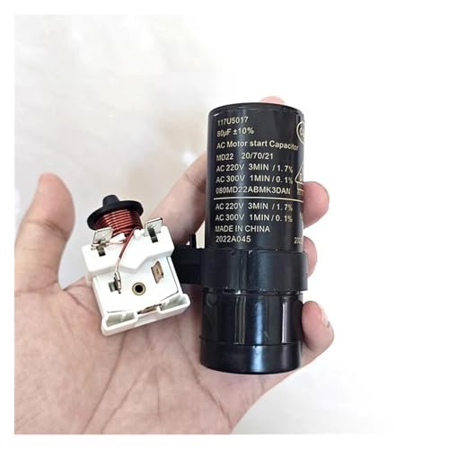 Jfbsgbs Kompressor for Kühlschrank Und Gefrierschrank SC15 21 SC18G Heavy Hammer Starterkondensator 117U6019 5017 – Kompatibel Mit Danfoss Jfbsgbs Kompressor for Kühlschrank Und Gefrierschrank SC15 21 SC18G Heavy Hammer Starterkondensator 117U6019 5017 – Kompatibel Mit Danfoss von Jfbsgbs