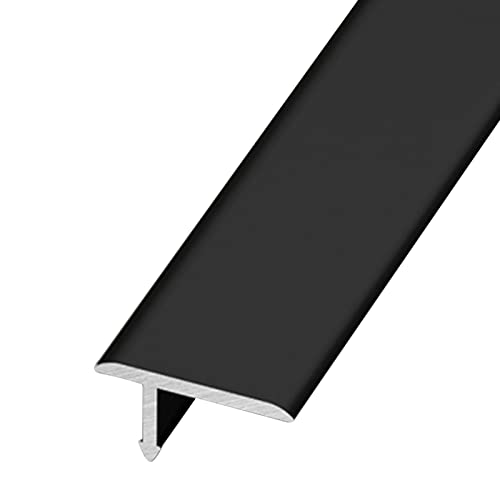 Teppich-Übergangsstreifen, Kantenübergangsstreifen mit T-Form. Teppich-zu-Boden-Übergangsstreifen von Holz zu Fliesen. Metall-Übergangsstange, 3 Stück x 90 cm lang, Mehrzweck-Reduzierstück. Anpassbar von JgYiAngBq