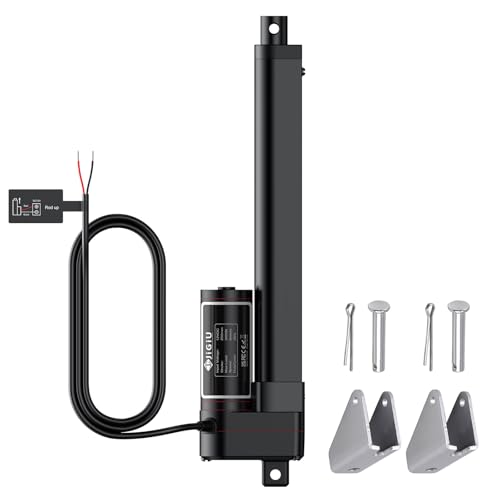 JiGiU 12V Aktuator Heavy Duty 660lbs/3000N Linearantrieb 200mm Verstellantrieb Linear Actuator Linearmotor IP65 Wasserdicht Electric Motor für Elektrische Türöffner Auto Möbel Industrielle Maschinen JiGiU 12V Aktuator Heavy Duty 660lbs/3000N Linearantrieb 200mm Verstellantrieb Linear Actuator Linearmotor IP65 Wasserdicht Electric Motor für Elektrische Türöffner Auto Möbel Industrielle Maschinen von JiGiU
