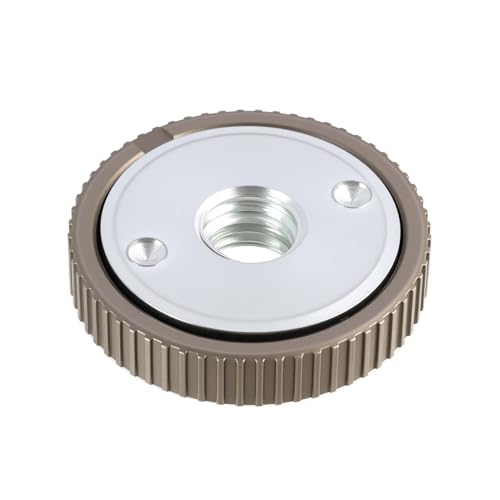 Schnellspannmutter M14 Für Winkelschleifer, Selbstsichernde Spannmutter Aus Stahl Und Pulvermetallurgie, Werkzeugloser Schleifscheibenwechsel, Passend Für Metall- Und Diamanttrennscheiben von JiaHeHe