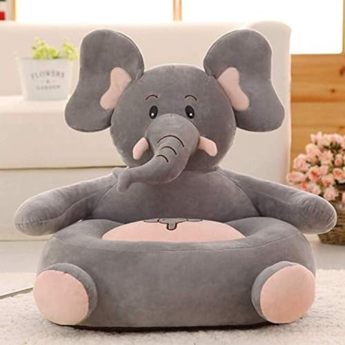 JiaWell Sitzsack for Kinder, Sitzhocker, Babyhocker, Stuhl, Kinderspielzeug, Kindersofasitz, Kinderstuhl, Sessel, Tiersofasitz(Elephant) von JiaWell