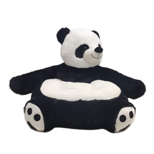 JiaWell Sitzsack for Kinder, Sitzhocker, Babyhocker, Stuhl, Kinderspielzeug, Kindersofasitz, Kinderstuhl, Sessel, Tiersofasitz(Panda) von JiaWell