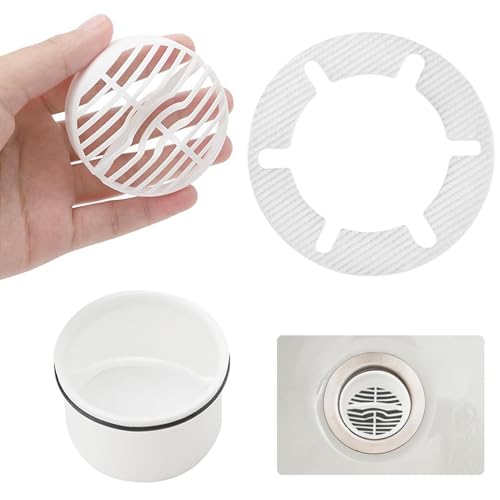 Haarsieb Tauchrohr für Dusche Ablaufgarnitur Set, Ablaufgarnitur Haarsieb für Dusche Ersatz, Abflusssieb Haarfänger Sink Strainer Duschablauf Siphon Abflussheber Dusche Sieb Haarfilter Ø70mm Haarsieb Tauchrohr für Dusche Ablaufgarnitur Set, Ablaufgarnitur Haarsieb für Dusche Ersatz, Abflusssieb Haarfänger Sink Strainer Duschablauf Siphon Abflussheber Dusche Sieb Haarfilter Ø70mm von Jiakalamo