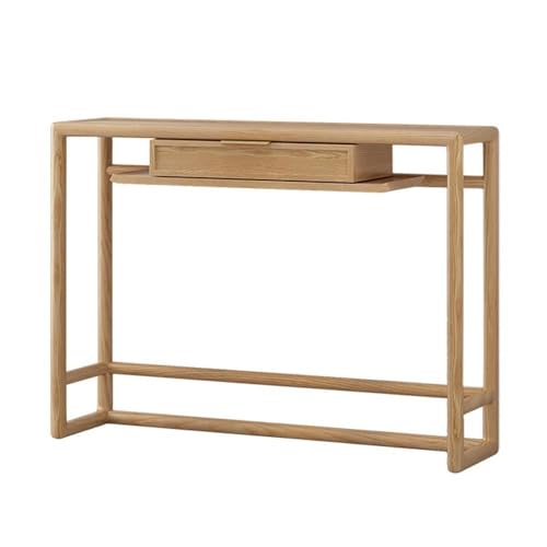 Jian1004 Eingangstisch, 47,24" Extra Langer Konsolentisch mit Schubladen for Eingangsbereich, Foyer(Natural) von Jian1004