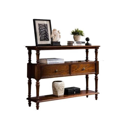Jian1004 Eingangstisch, Eingangstisch aus Massivholz – Mehrteiliges Sofa-Rücken-Aufbewahrungsmöbel, Moderne Flurmöbel(100cm) von Jian1004