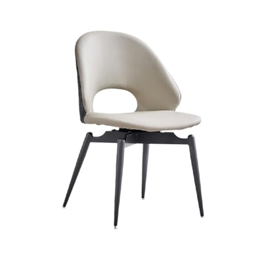 Jian1004 Esszimmerstuhl, Mid Century Modern Esszimmerstühle, Kunstleder mit Metallbeinen von Jian1004