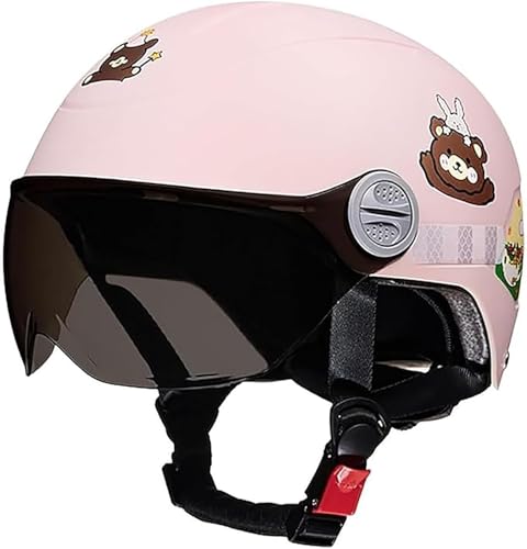 3/4-Halbhelm Für Kinder Mit Offenem Gesicht, DOT-Zugelassen, Für Jugendliche, Kinder Und Kleinkinder, Für Straßen-Dirtbikes, Atvs, Für Elektrofahrräder, Roller, Mopeds Und Go-Karts A5,50-56cm 3/4-Halbhelm Für Kinder Mit Offenem Gesicht, DOT-Zugelassen, Für Jugendliche, Kinder Und Kleinkinder, Für Straßen-Dirtbikes, Atvs, Für Elektrofahrräder, Roller, Mopeds Und Go-Karts A5,50-56cm von JianJud