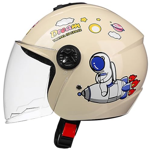 3/4-Halbhelm Für Kinder Mit Offenem Gesicht, DOT-Zugelassen, Für Jugendliche, Kinder Und Kleinkinder, Für Straßen-Dirtbikes, Atvs, Für Elektrofahrräder, Roller, Mopeds Und Go-Karts A7,50-56cm 3/4-Halbhelm Für Kinder Mit Offenem Gesicht, DOT-Zugelassen, Für Jugendliche, Kinder Und Kleinkinder, Für Straßen-Dirtbikes, Atvs, Für Elektrofahrräder, Roller, Mopeds Und Go-Karts A7,50-56cm von JianJud
