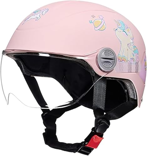 3/4-Halbhelm Für Kinder Mit Offenem Gesicht,ECE-Zugelassen,Für Jugendliche, Kinder Und Kleinkinder, Für Straßen-Dirtbikes, Atvs, Für Elektrofahrräder, Roller, Mopeds Und Go-Karts A2,46-54cm 3/4-Halbhelm Für Kinder Mit Offenem Gesicht,ECE-Zugelassen,Für Jugendliche, Kinder Und Kleinkinder, Für Straßen-Dirtbikes, Atvs, Für Elektrofahrräder, Roller, Mopeds Und Go-Karts A2,46-54cm von JianJud