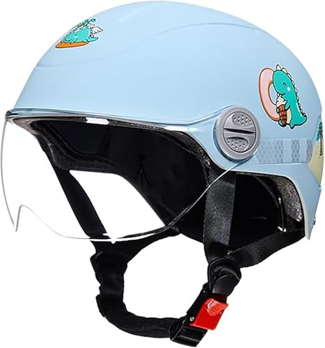 3/4-Halbhelm Für Kinder Mit Offenem Gesicht,ECE-Zugelassen,Für Jugendliche, Kinder Und Kleinkinder, Für Straßen-Dirtbikes, Atvs, Für Elektrofahrräder, Roller, Mopeds Und Go-Karts A5,46-54cm 3/4-Halbhelm Für Kinder Mit Offenem Gesicht,ECE-Zugelassen,Für Jugendliche, Kinder Und Kleinkinder, Für Straßen-Dirtbikes, Atvs, Für Elektrofahrräder, Roller, Mopeds Und Go-Karts A5,46-54cm von JianJud