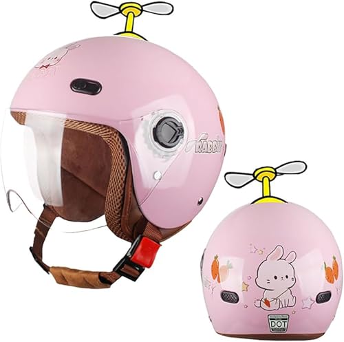 Motorrad-Cartoon-Kinderhelm, 3/4-Offenes Gesicht, Halbelektrisches Fahrrad, Spider Für Kinder Von 2–14 Jahren, Jugend, Go-Kart, Vierrad, ATV, Moped, Helm, DOT-Zugelassener Helm A4,45-55cm Motorrad-Cartoon-Kinderhelm, 3/4-Offenes Gesicht, Halbelektrisches Fahrrad, Spider Für Kinder Von 2–14 Jahren, Jugend, Go-Kart, Vierrad, ATV, Moped, Helm, DOT-Zugelassener Helm A4,45-55cm von JianJud