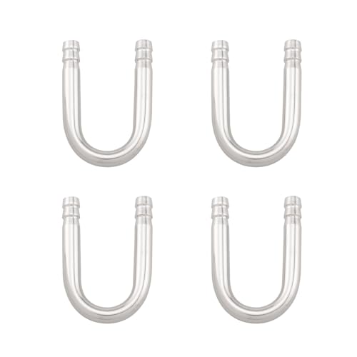 JianLing 4 x U-förmiger Edelstahl-Anschluss, Kohlendioxid-System, U-Biegung, 42 mm, Fisch-Aquascape-Sauerstoffpumpenbogen JianLing 4 x U-förmiger Edelstahl-Anschluss, Kohlendioxid-System, U-Biegung, 42 mm, Fisch-Aquascape-Sauerstoffpumpenbogen von JianLing