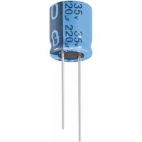 Jianghai ECR1CPT222MFF501220 Elektrolyt-Kondensator radial bedrahtet 5mm 2200 µF 16V 20% (Ø x H) 1 von Jianghai
