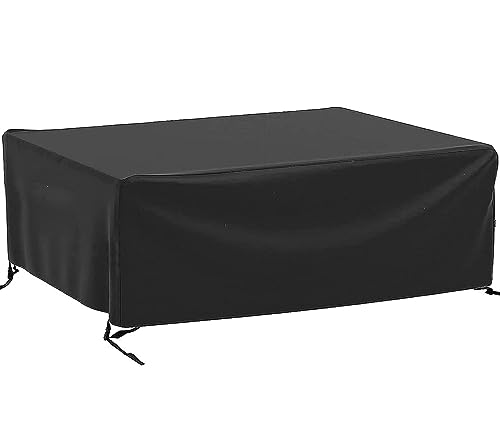 GroßE Abdeckplane Wasserdicht GartenmöBel, 250 x 150 x 100 cm Schutzhüllen Für Garten Tisch und Stühle Sitzgruppe, Wasserdichter Stoff, Sofa Tische Abdeckung Gartenmöbel von Jianghu Art