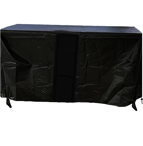 Jianghu Art Extra groß Gartenmöbel-Abdeckungen 150x100x75cm staubdichte Abdeckung für Outdoor-Sofa, Terrassen-Set-Abdeckungen für Schwarze wasserdichte Gartentisch von Jianghu Art