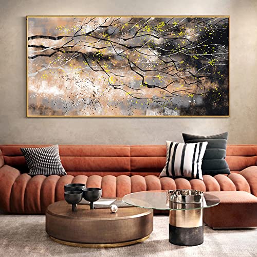 Leinwandbild, gerahmt, groß, Wandkunst, Poster, Raum, Wohnzimmer, Dekoration, 86 x 193 cm (34 x 76 Zoll) mit Rahmen von Jianghu Art