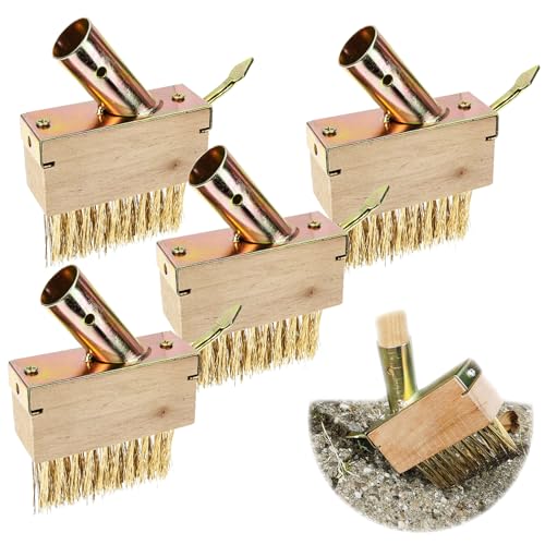 Jiavlyx 4 Stück Fugenbürste Stahlbürste, Fugenbürste Unkraut, Unkraut Fugenbürste, Mit Metall Borsten Und Schaber Gegen Unkraut Ohne Stiel,Fugenreiniger Stahlborsten,für Entfernen Von Unkraut Und Moos Jiavlyx 4 Stück Fugenbürste Stahlbürste, Fugenbürste Unkraut, Unkraut Fugenbürste, Mit Metall Borsten Und Schaber Gegen Unkraut Ohne Stiel,Fugenreiniger Stahlborsten,für Entfernen Von Unkraut Und Moos von Jiavlyx
