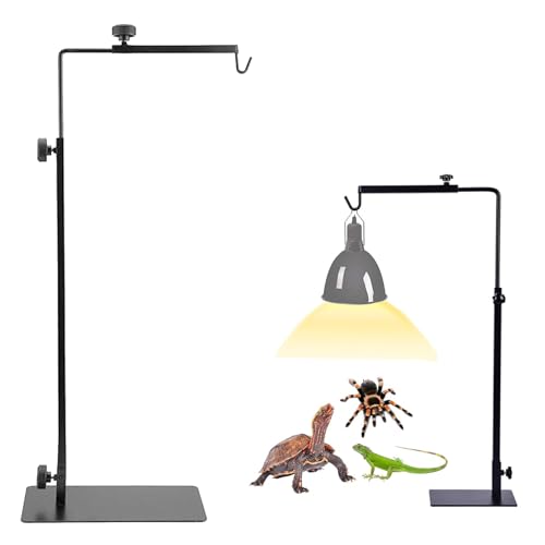 Jiavlyx Reptile Lamp Stand, Reptilien Wärmelampenständer, Reptilien Lampenständer Verstellbarer, Wärmelampenständer, Verstellbar Höhe 50-94 cm,Breite25-45cm für Reptilien Schildkröten Geckos Eidechsen Jiavlyx Reptile Lamp Stand, Reptilien Wärmelampenständer, Reptilien Lampenständer Verstellbarer, Wärmelampenständer, Verstellbar Höhe 50-94 cm,Breite25-45cm für Reptilien Schildkröten Geckos Eidechsen von Jiavlyx