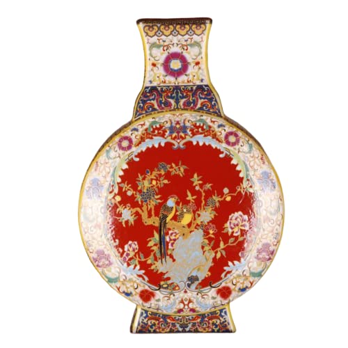 Jiawinng Vase Chinesische Keramik Porzellan Handgefertigt Jingdezhen 10 '' China Style Dekorative Vase -Kollektion Kunst Home -Dekoration Für Hochzeitsfeier Weihnachtsgeburtstagstag Geschenk,b von Jiawinng