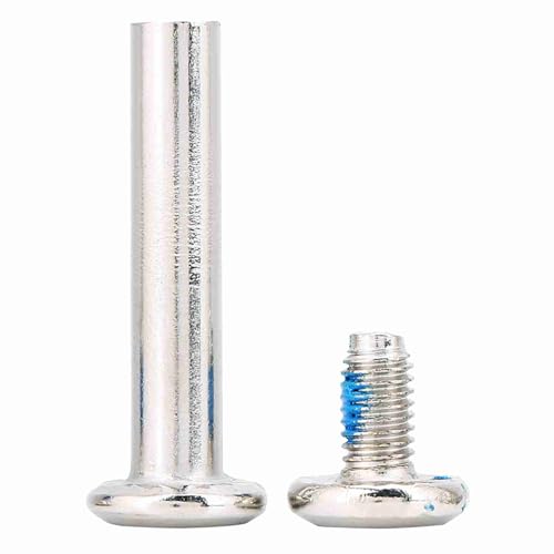 Jiawu 10pcs Inline Skate Ersatz -Skating -Schrauben Stabile Radachsen Hardware Einfache Installation mit Sechskantschlüssel für Skating Enthusiasten (Innenlänge 36 mm) von Jiawu