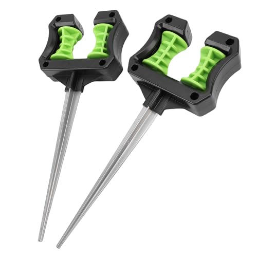 Jiawu 2-teiliger Gartenschlauch-Führungsspieß, Leichter ABS-Rasenschlauch-Stützpfahl mit robustem Drehverschluss, für die Gartenrasenbewässerung und den Pflanzenschutz Jiawu 2-teiliger Gartenschlauch-Führungsspieß, Leichter ABS-Rasenschlauch-Stützpfahl mit robustem Drehverschluss, für die Gartenrasenbewässerung und den Pflanzenschutz von Jiawu