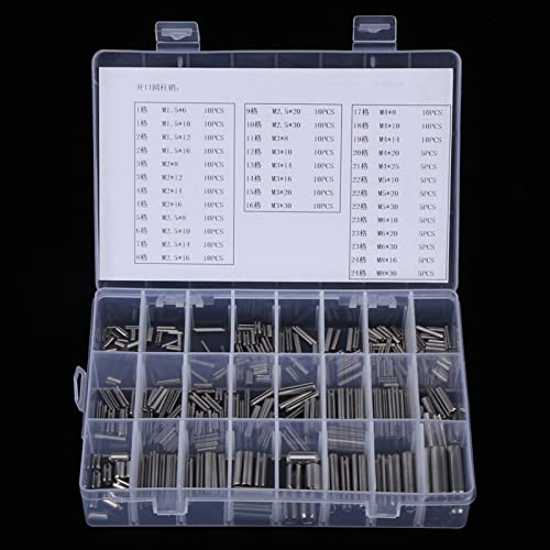 Jiawu 280 Stücke für Edelstahl Edelstahlspannungsstifte Setzen die Kunststoffkiste für Ein Einfaches Essential Feder -Pin -Kit für Fachleute Im Mechanischen Sektor Jiawu 280 Stücke für Edelstahl Edelstahlspannungsstifte Setzen die Kunststoffkiste für Ein Einfaches Essential Feder -Pin -Kit für Fachleute Im Mechanischen Sektor von Jiawu