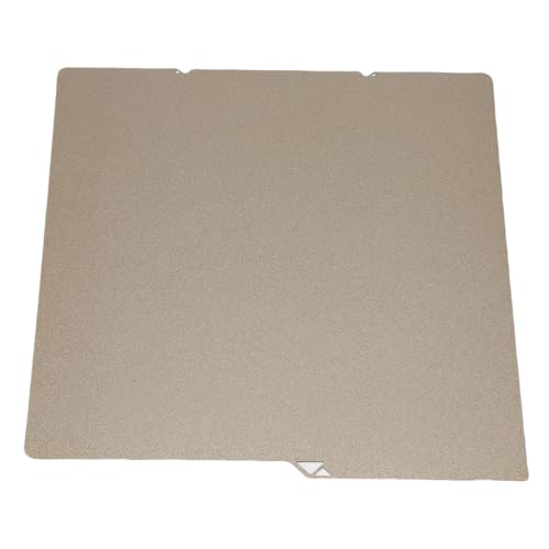 Jiawu 3D -Drucker PEI Build Platte für S1C, Geeignet für S1 Combo, Doppelseitiges Strukturiertes PEI -Blatt 3D -Druckerbettplattform, 264x276mm, Gold von Jiawu