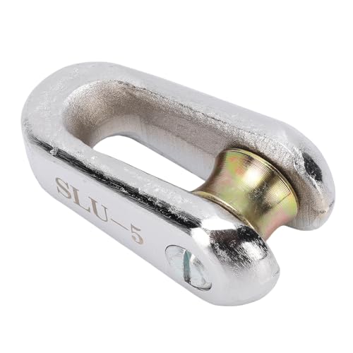 Jiawu 5T Kabelziehwerkzeug, Drahtlager-Abreißwerkzeug, 9,5 Cm/3,74 Zoll Länge Legierter Stahl Drahtseil-Kugellagerverbinder für den Elektrobau, Silber Jiawu 5T Kabelziehwerkzeug, Drahtlager-Abreißwerkzeug, 9,5 Cm/3,74 Zoll Länge Legierter Stahl Drahtseil-Kugellagerverbinder für den Elektrobau, Silber von Jiawu