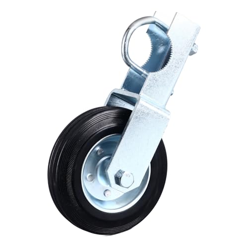 Jiawu 6 Zoll Heavy Duty Gate Caster 500 Lb Ladlager -Kettenkettenglied Zaunrad für 1 5/8 Bis 2 Zoll Rundes Rohr, Metallschwung -Tor, Außengebrauch Jiawu 6 Zoll Heavy Duty Gate Caster 500 Lb Ladlager -Kettenkettenglied Zaunrad für 1 5/8 Bis 2 Zoll Rundes Rohr, Metallschwung -Tor, Außengebrauch von Jiawu