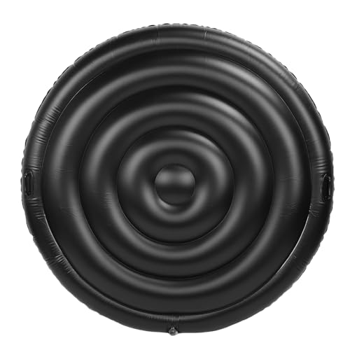 Jiawu Aufblasbare Whirlpools -Abdeckung, 4,8 -Fuß -Energiespardeckel für Runde Whirlpools, Ersatz für Regensichere Schneesichere Spa -Abdeckungen für Aufblasbare Außenwolken (Mit Griff) von Jiawu