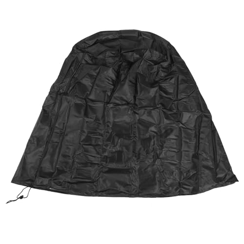 Jiawu Brunnenabdeckung, 36 x 42 Zoll, Schwarz, 420D, Silberbeschichtetes Oxford-Gewebe, Schutzhülle für Gartenbrunnenstatuen mit Kordelzug am Saum, Wasserdicht, Staubdicht für den Jiawu Brunnenabdeckung, 36 x 42 Zoll, Schwarz, 420D, Silberbeschichtetes Oxford-Gewebe, Schutzhülle für Gartenbrunnenstatuen mit Kordelzug am Saum, Wasserdicht, Staubdicht für den von Jiawu