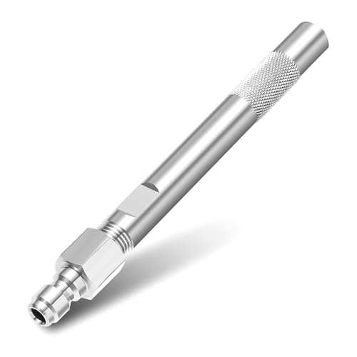 Jiawu Chemische Düse mit Großer Reichweite, Druckscheibenschütze Spitze, 1/4-Zoll-Schnellanschlussperson-Waschdüse, Kompatibel mit Ladde Saver für 1000 Bis 6000 Psi, 3,5-6 Gpm Jiawu Chemische Düse mit Großer Reichweite, Druckscheibenschütze Spitze, 1/4-Zoll-Schnellanschlussperson-Waschdüse, Kompatibel mit Ladde Saver für 1000 Bis 6000 Psi, 3,5-6 Gpm von Jiawu