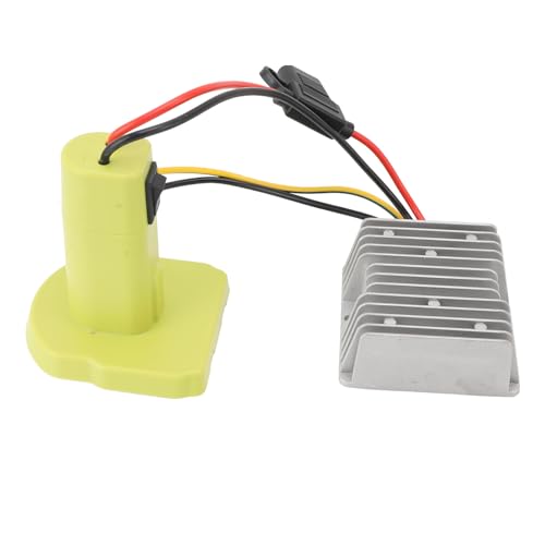 Jiawu DC18V zu DC12V Hocheffizienzspannungsreduziertermodul für PBP -Batterien, Aluminiumkonverter für Motoren, Spielzeugautos, 1 Adapter für 18 -V Batterien von Jiawu