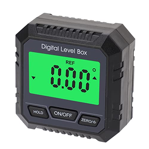 Jiawu Digital Magnetwinkel Finder Prospraktor für Tischlerei -Leveling -Projekte ABS Material (BLACK) von Jiawu
