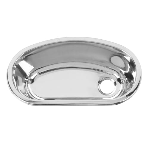 Jiawu Drop in RV Bad Bad Waschbecken Robuste Edelstahlspüle mit Abflussloch für Bootsküche für Kommerzielle Waschbecken Jiawu Drop in RV Bad Bad Waschbecken Robuste Edelstahlspüle mit Abflussloch für Bootsküche für Kommerzielle Waschbecken von Jiawu