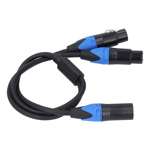 Jiawu Dual Weibliche XLR zu Männlichem XLR -Kabel Dicke Drähte Goldplattierte Anschlüsse für Scheinwerfer Effekte -LEDs Jiawu Dual Weibliche XLR zu Männlichem XLR -Kabel Dicke Drähte Goldplattierte Anschlüsse für Scheinwerfer Effekte -LEDs von Jiawu