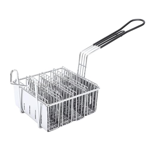 Jiawu Edelstahl -U -Form Taco Fryer Korb mit Langem Griff für Küchenrestaurants, 4 Muscheln Friteuse, Einfach zu Bedienen für Hausgemachte Tacos Jiawu Edelstahl -U -Form Taco Fryer Korb mit Langem Griff für Küchenrestaurants, 4 Muscheln Friteuse, Einfach zu Bedienen für Hausgemachte Tacos von Jiawu