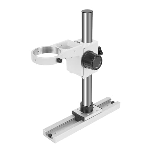 Jiawu Einstellbarer Mikroskop -Reitschiene Stabil und Resistent für die Einfache Positionierung und Verwendung der Kamera, Ideal für Laborfachleute und Hobbyisten - Aluminium/Schwarzlegierung von Jiawu