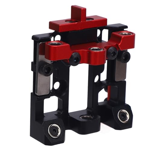 Jiawu Extruder -Switch -Tool, CNC Aluminiumlegierung Extruder -Kopfwerkzeugbaugruppe mit Führungsbuchsen und Befestigungselementen, Schnell ändernder Extruderkopf, 3D Druckerzubehör von Jiawu