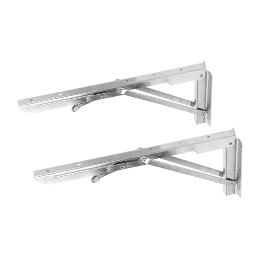 Jiawu Klappbare Bench Tischwandregal Hochleistungs -Edelstahl -Wandmontage für Bootsyacht Wohnmobile, Raumsparende Design Jiawu Klappbare Bench Tischwandregal Hochleistungs -Edelstahl -Wandmontage für Bootsyacht Wohnmobile, Raumsparende Design von Jiawu