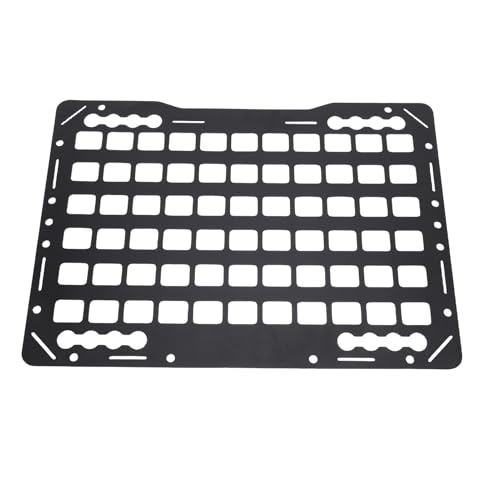 Jiawu LKW -Bett Aluminium -Panel Effizienter Organisator für SUVs Pickup LKWs, Langlebiger Lagerregal L Rails Cargo System von Jiawu