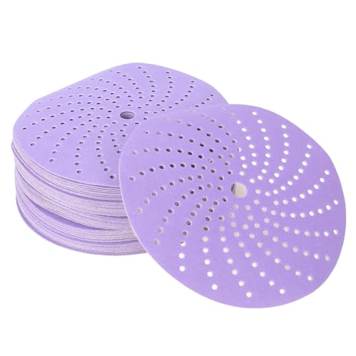 Jiawu Langjährige 6 -Zoll -Keramik Haken Schleifscheibe Schleifscheibe 320 Grit für Professionelles Automobilschieben, 50 PCs Jiawu Langjährige 6 -Zoll -Keramik Haken Schleifscheibe Schleifscheibe 320 Grit für Professionelles Automobilschieben, 50 PCs von Jiawu