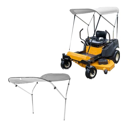 Jiawu Lawn Mover-Baldachin für Cub Cadet, Zero-Turn-Mäherabdeckung mit Schwerem Wasserdach, UV-Schutz, Sonnenschatten-Baldachin, Reduzierung der und Blendung Jiawu Lawn Mover-Baldachin für Cub Cadet, Zero-Turn-Mäherabdeckung mit Schwerem Wasserdach, UV-Schutz, Sonnenschatten-Baldachin, Reduzierung der und Blendung von Jiawu