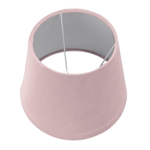 Jiawu Moderne Samt Stofflampe Schatten E27 E14 Tischlampenabdeckung Schlafzimmer Wohnzimmer Dekoration (Typ 3) von Jiawu