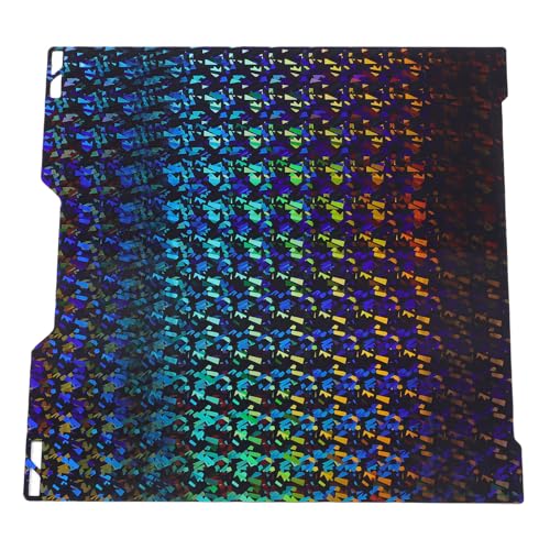 Jiawu PEC PEKs Bauen Platte Fit für Bambus Labs H2D 3D-Drucker, Doppelseitig Beheiztes Bett mit Hoher Adhäsion Abnehmbare Flexible Druck Oberfläche, 355 X346mm, Glänzendes von Jiawu