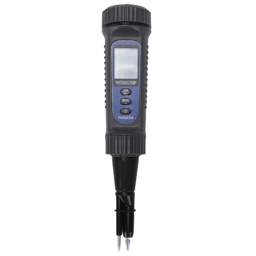 Jiawu PH-Messgerät der Lebensmittelqualität, Digitaler Temperaturstift mit 0-14 PH-Messbereich und Genauigkeit von ± 0,1, Meter für Zuhause, Hydrokultur, Nährstoffe, Pool und Aquarium von Jiawu