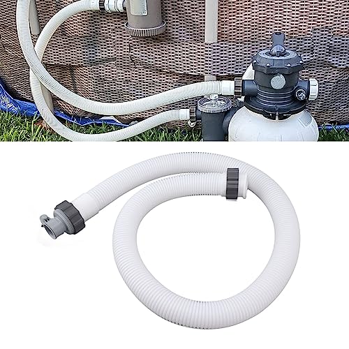 Jiawu Poolpumpen-Ersatzschlauch mit 1,5 Zoll Durchmesser, 59 Zoll Langer Zubehör-Poolschlauch für Oberirdische Pools, Poolfilter-Ersatzschlauch für Intex-Filterpumpen, Sandpumpen Jiawu Poolpumpen-Ersatzschlauch mit 1,5 Zoll Durchmesser, 59 Zoll Langer Zubehör-Poolschlauch für Oberirdische Pools, Poolfilter-Ersatzschlauch für Intex-Filterpumpen, Sandpumpen von Jiawu