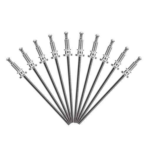 Jiawu Robuste Metallfenster -Trim -Clamp/Holder Stollen Nieten für Einfache Installation 10pcs Fenster Trim Clamp/Holder Spot Schweißstift für Universelle Ausstattungsteile von Jiawu