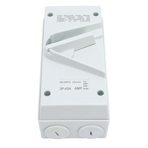 Jiawu Schloss Motor -Trennschalter 63A Hoher Strom ABS -Gehäuse IP65 Wasserdicht für den Industriellen Gebrauch Jiawu Schloss Motor -Trennschalter 63A Hoher Strom ABS -Gehäuse IP65 Wasserdicht für den Industriellen Gebrauch von Jiawu